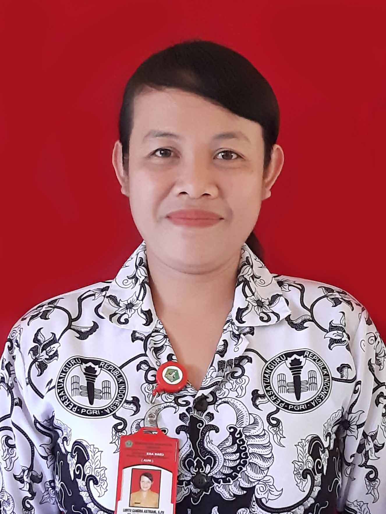 <center>Wali Kelas VI<br>Luhtu Candra Astriani, S.Pd.</center>